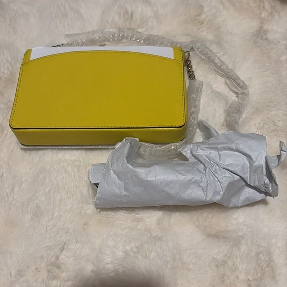 Yellow Kate Spade Crossbody - Picture 6 of 7